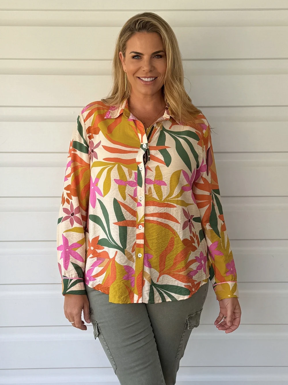 Promenade Floral Print Shirt - Multi