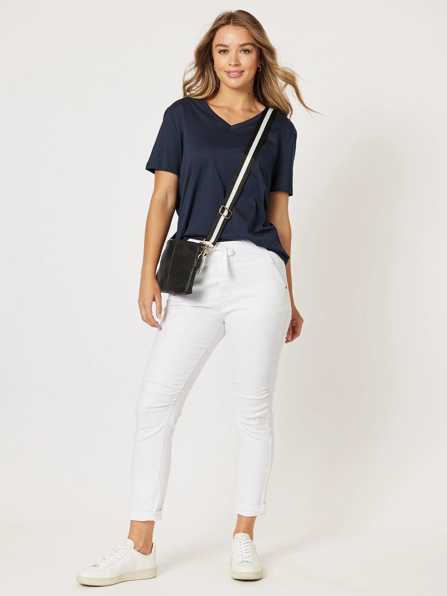 London Stretch Jogger Jean - White