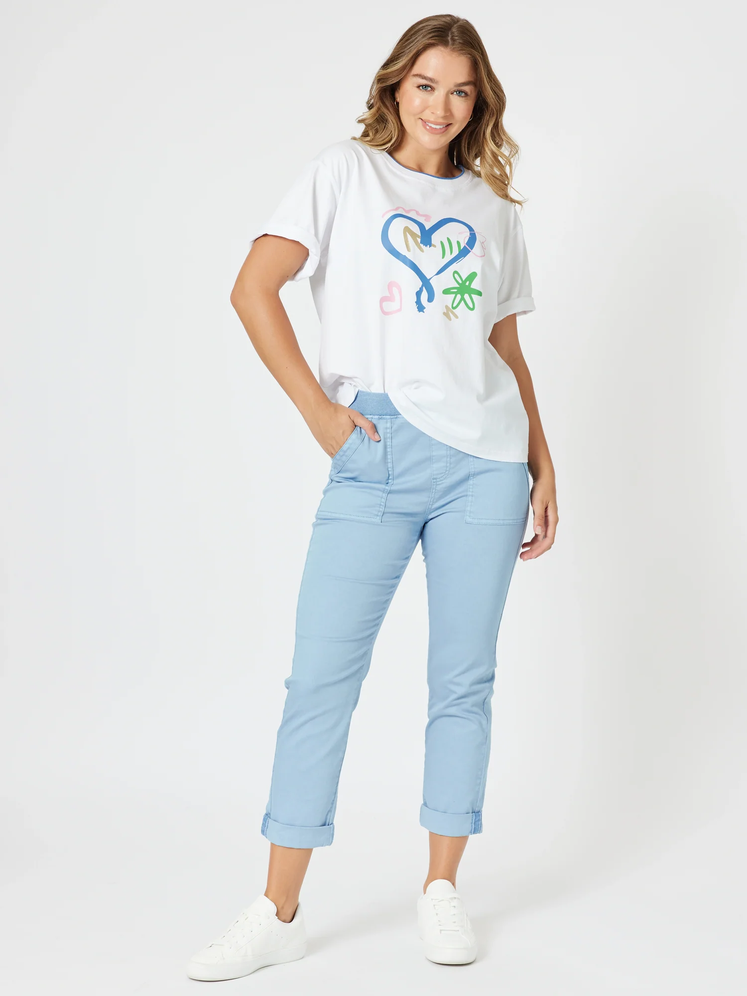 New Isabella Pant - Blue