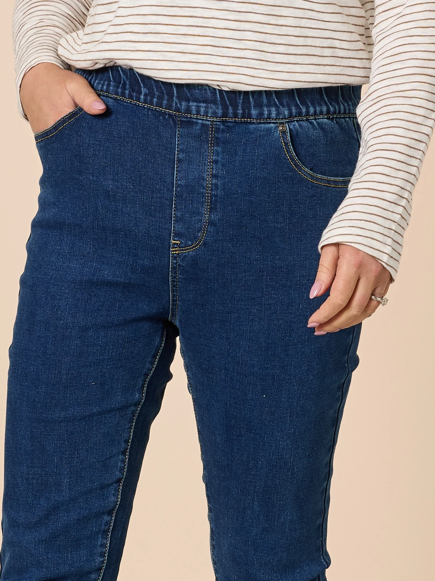 Chicago Slim Leg Jean - Dark Denim