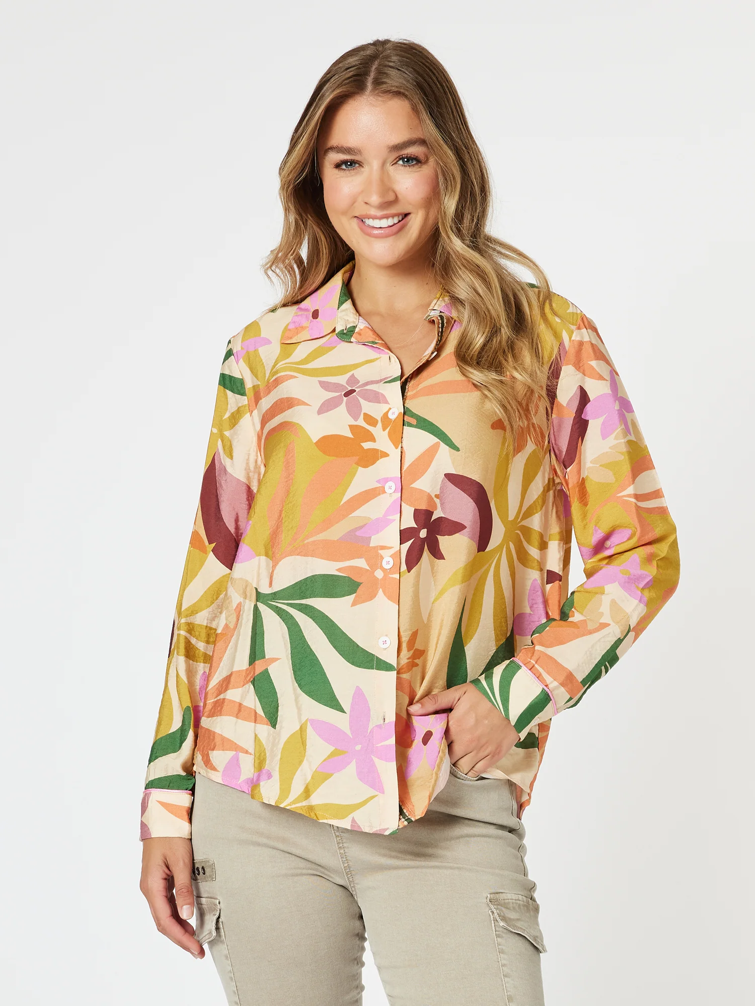 Promenade Floral Print Shirt - Multi