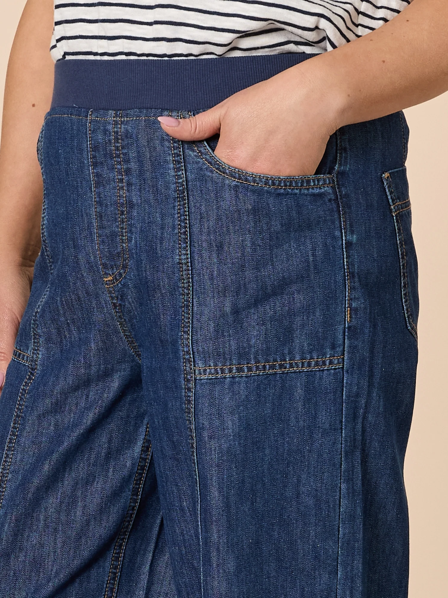 Charli Straight Leg Denim Jean - Denim