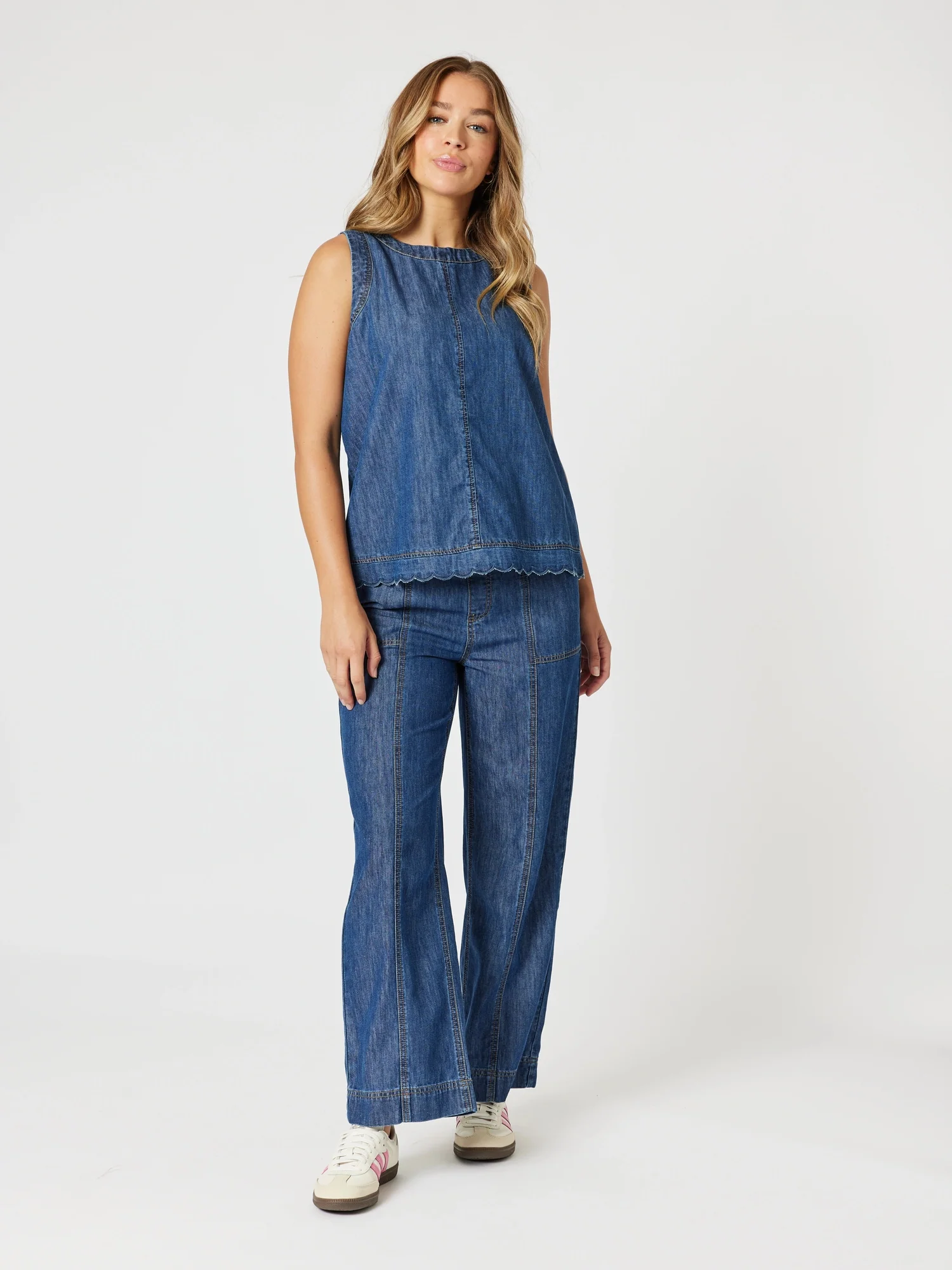 Charli Straight Leg Denim Jean - Denim