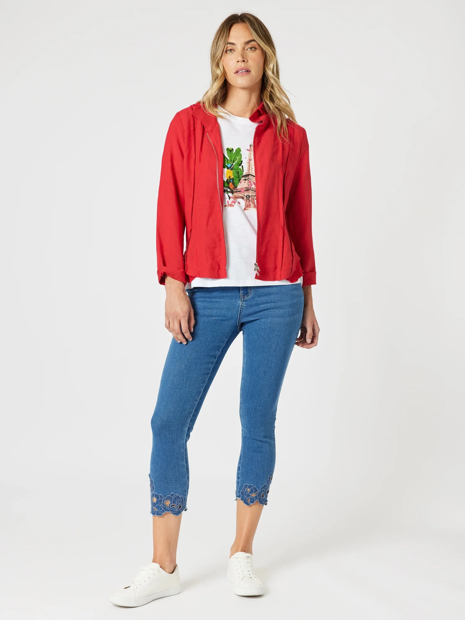 Lino Le Marais Jacket - Red
