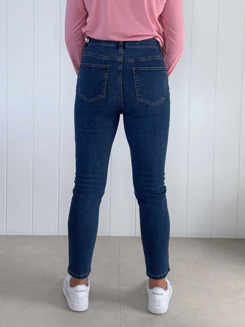 All That Jazz Applique Jean - Dark Denim