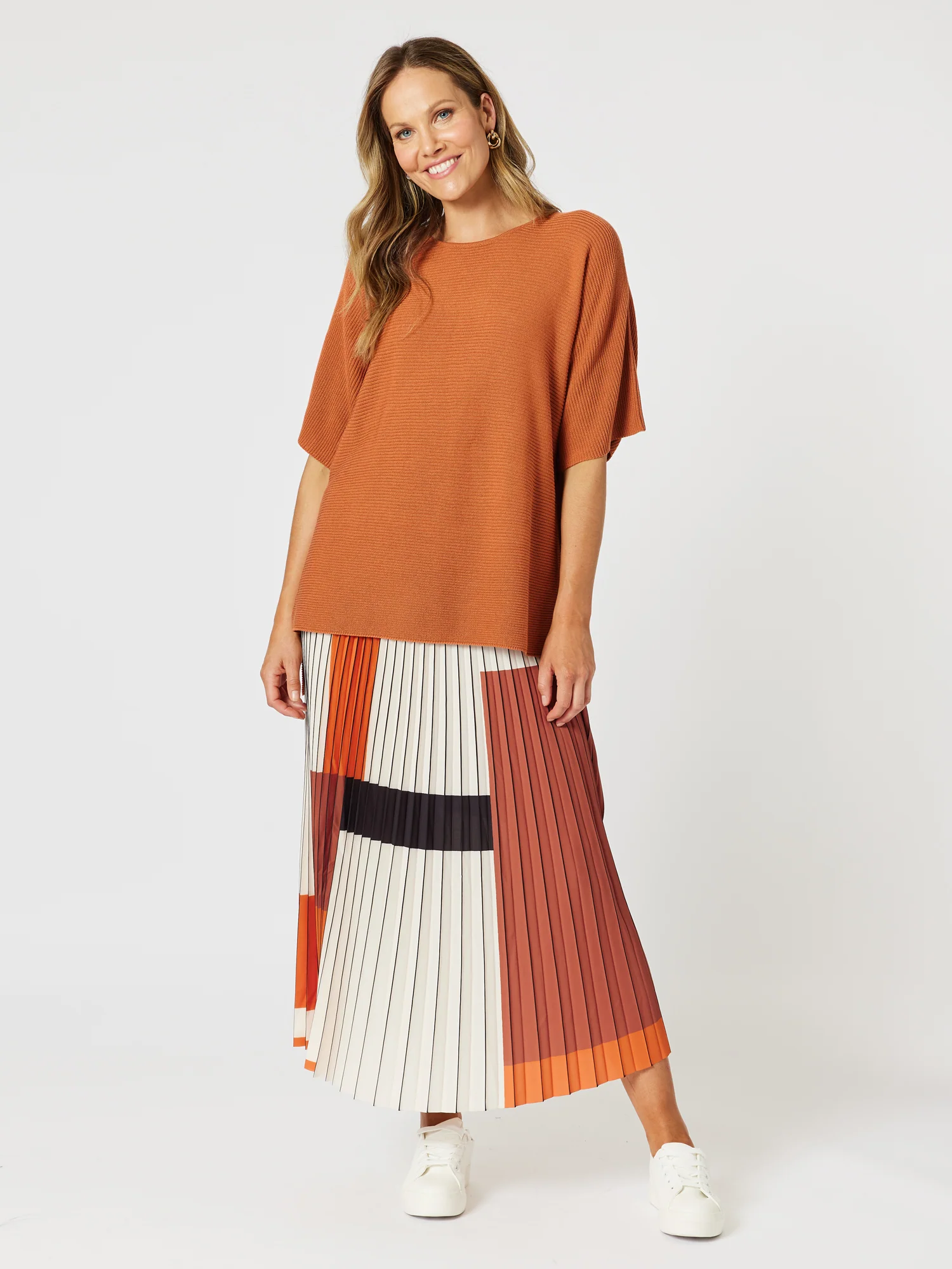 Relax Rib Knit - Spice