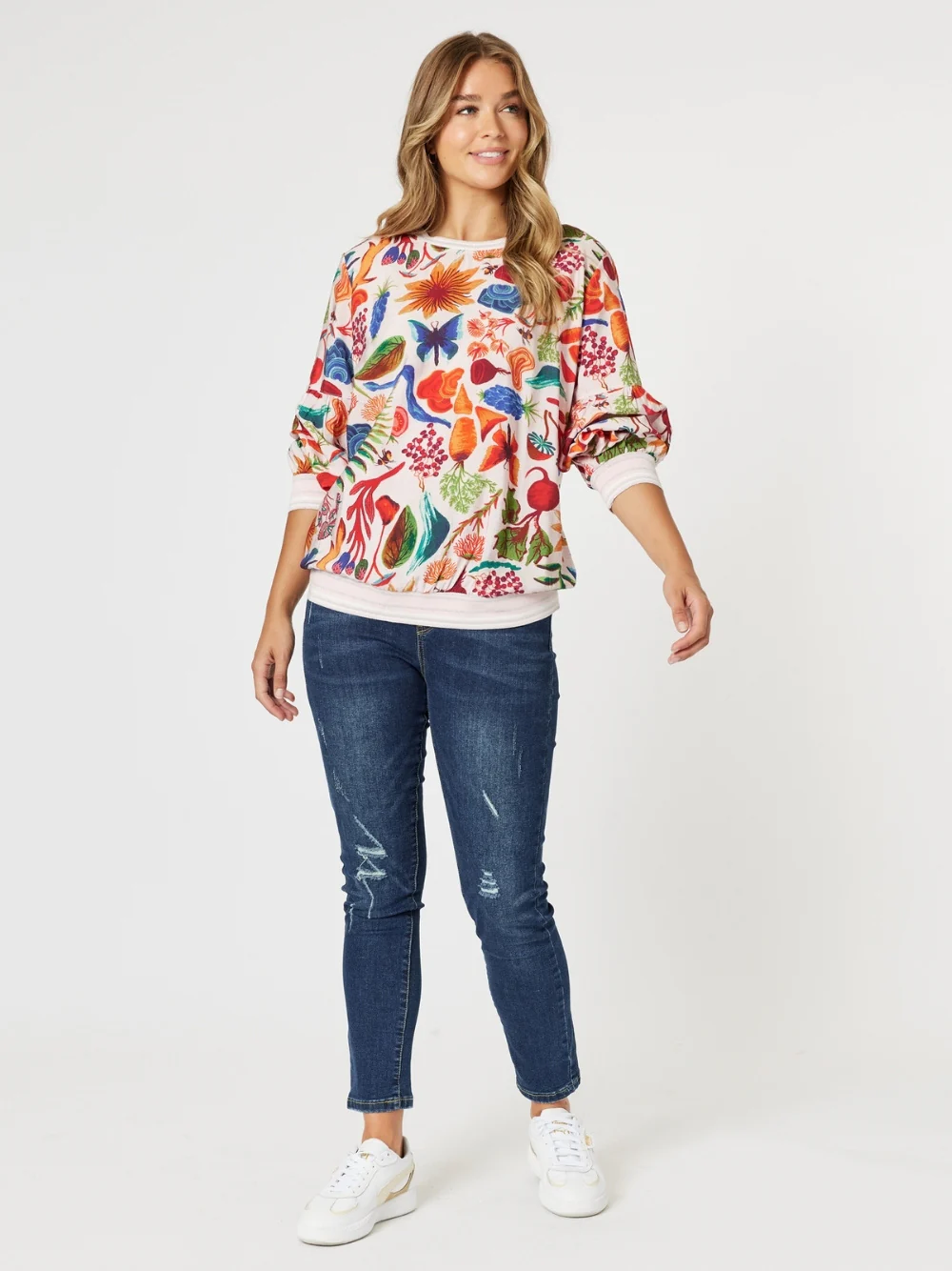 Rio Floral Print Top - Multi
