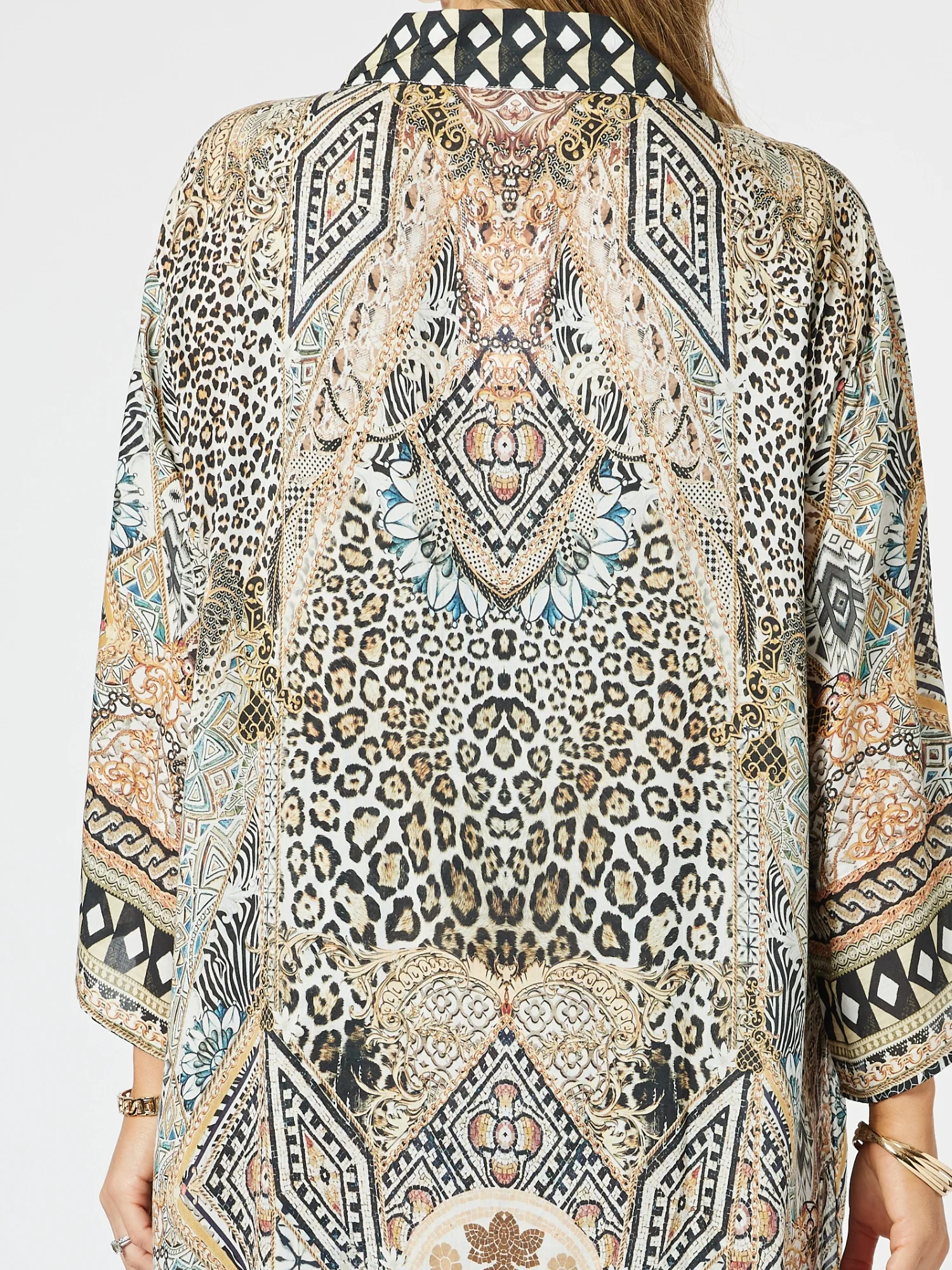Emerson Animal Print Kimono - Animal