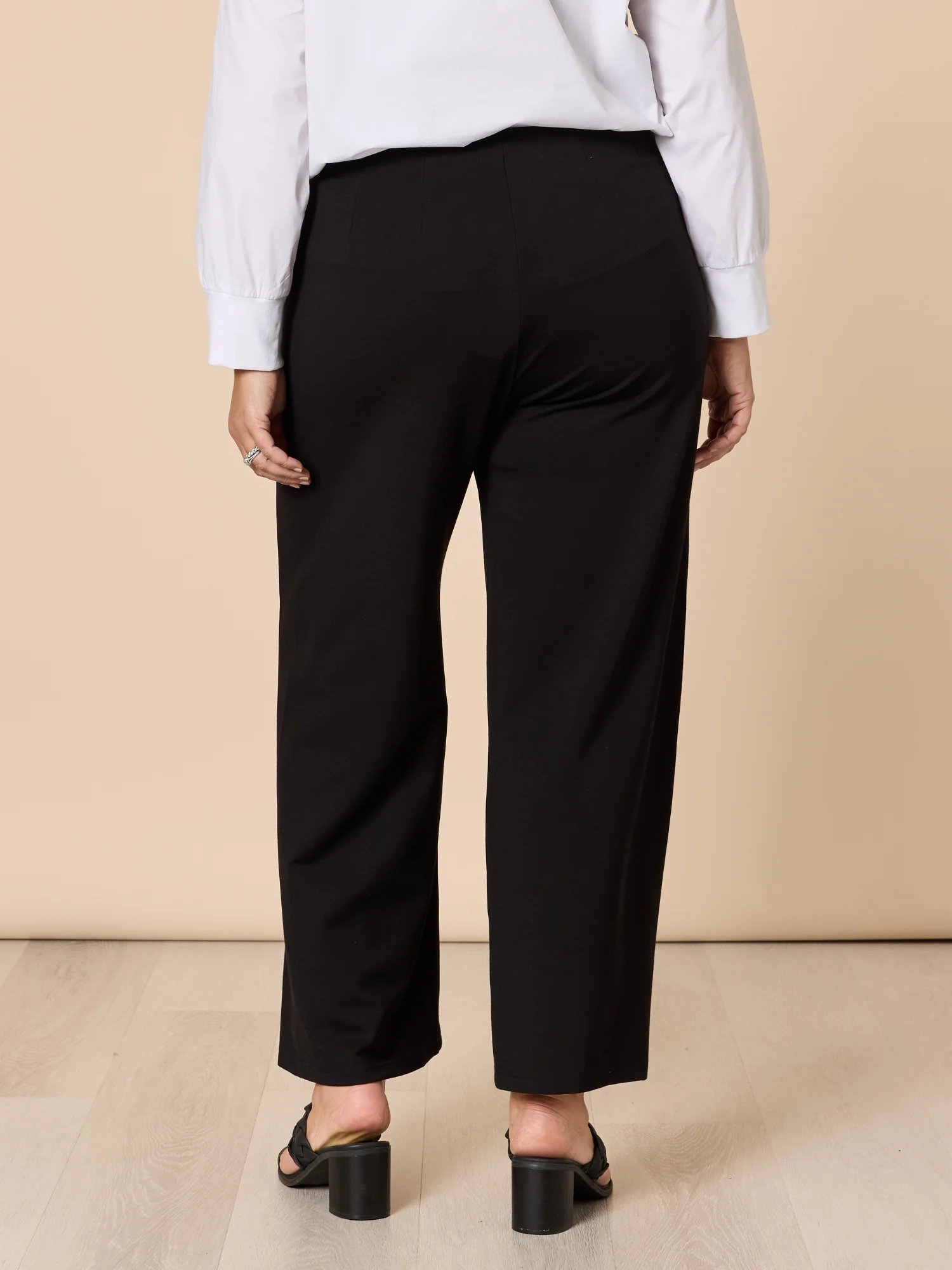 Miranda Wide Leg Pant - Black