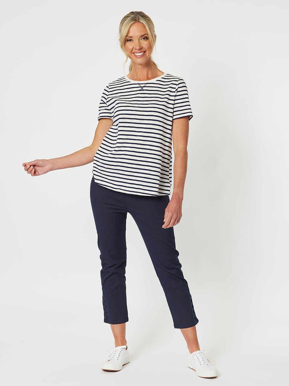 Classic Stripe T-shirt - Navy