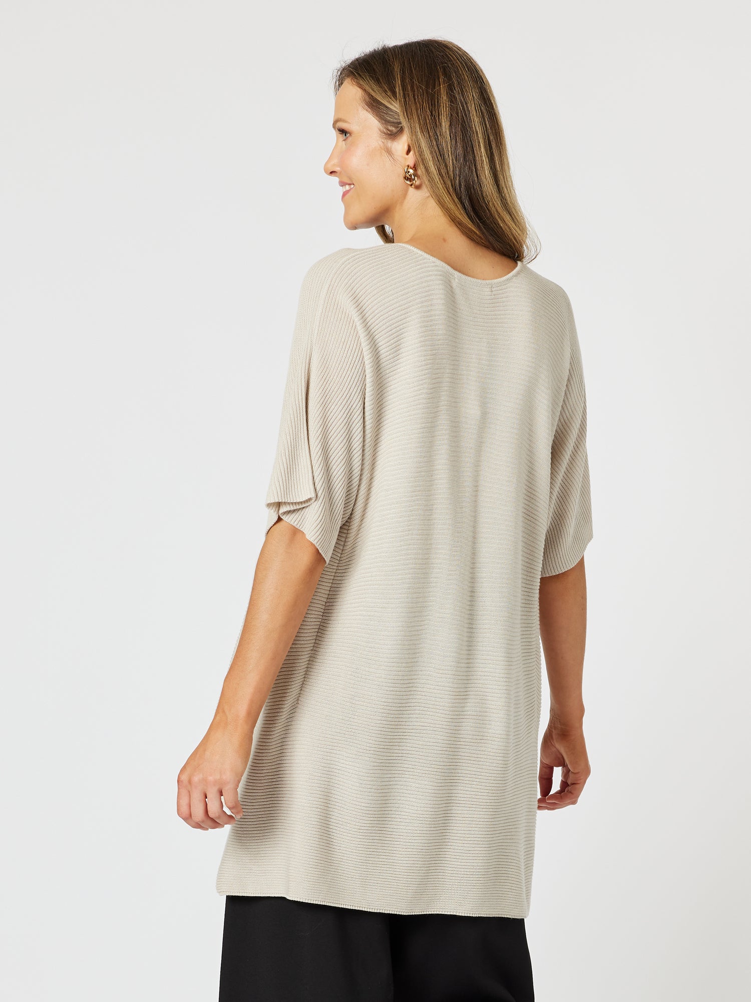 Relax Rib Knit - Natural
