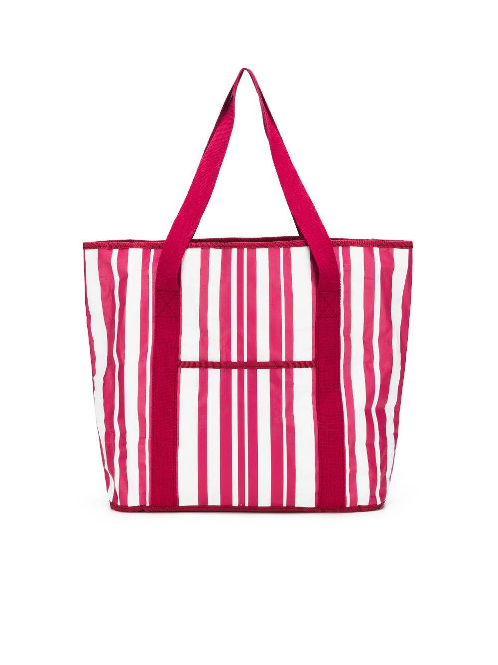 Sabbia Beach Bag Small - Pink Stripe