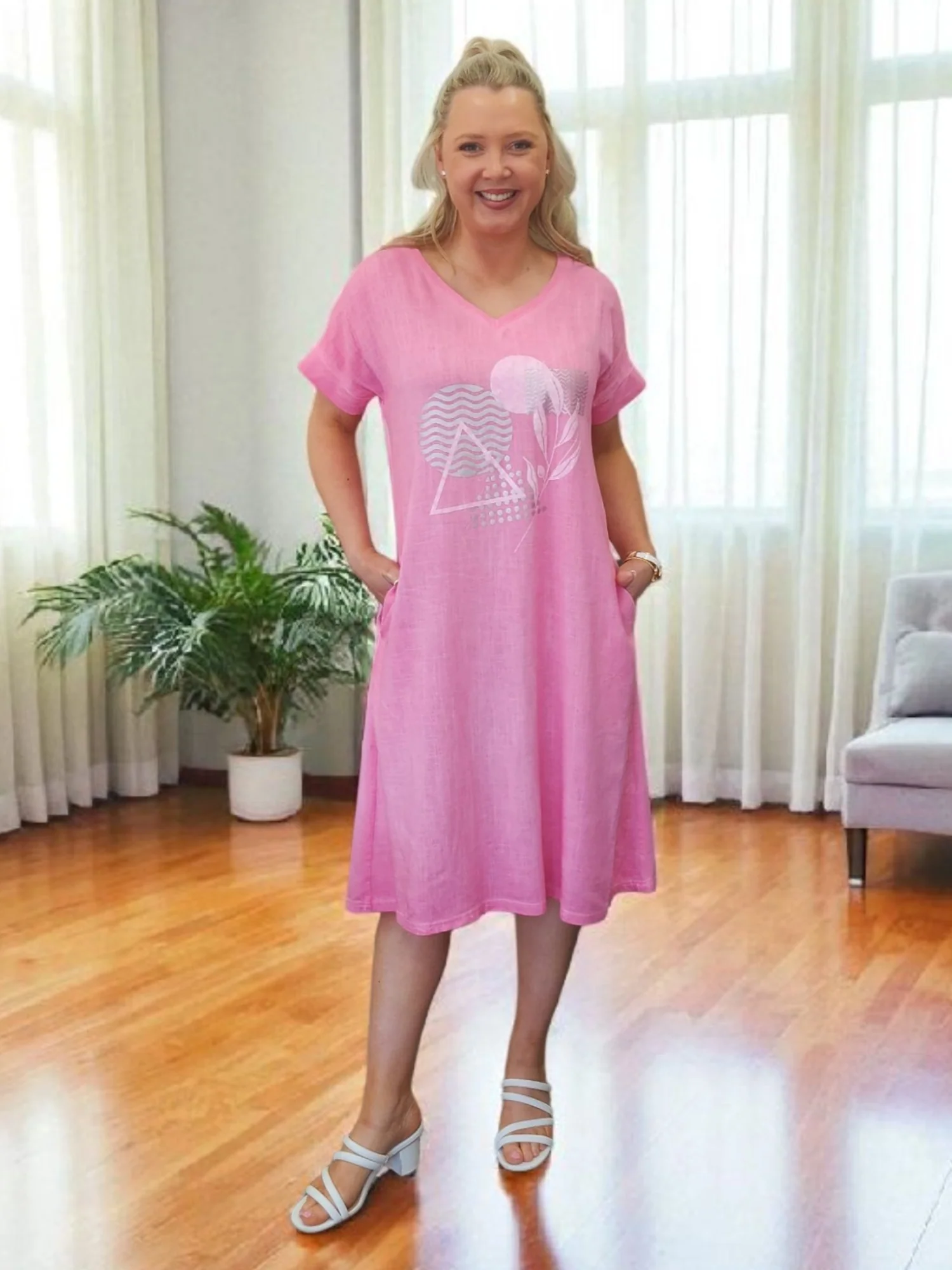 The Elements Dress - Pink