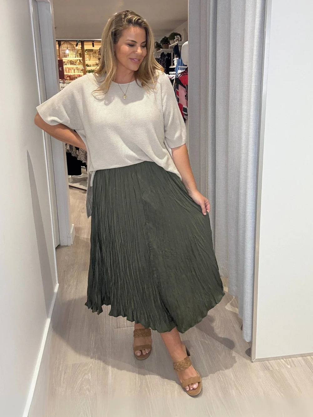 Relax Rib Knit - Natural