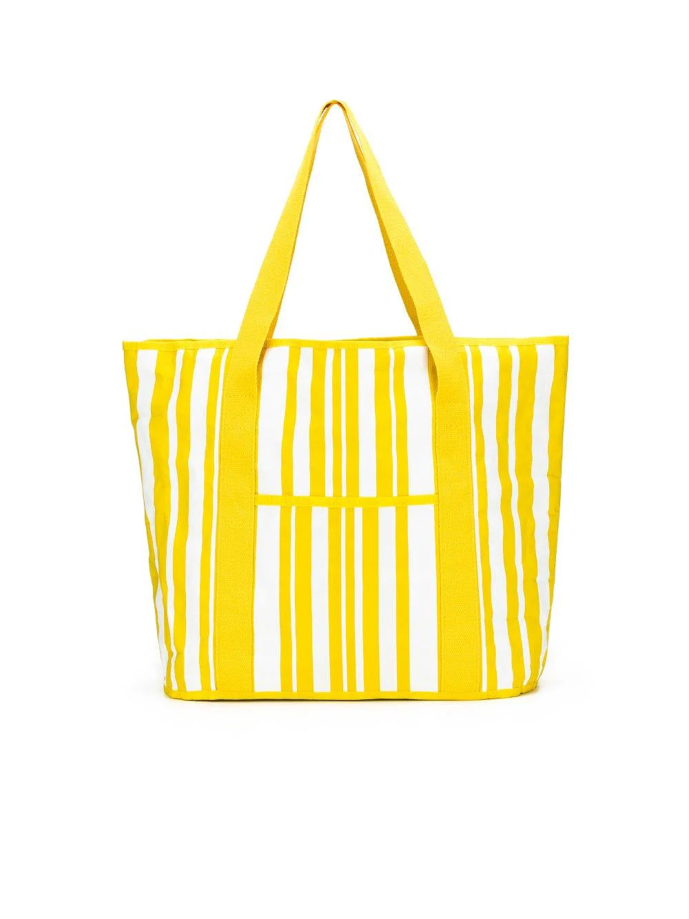 Sabbia Beach Bag Small - Yellow Stripe