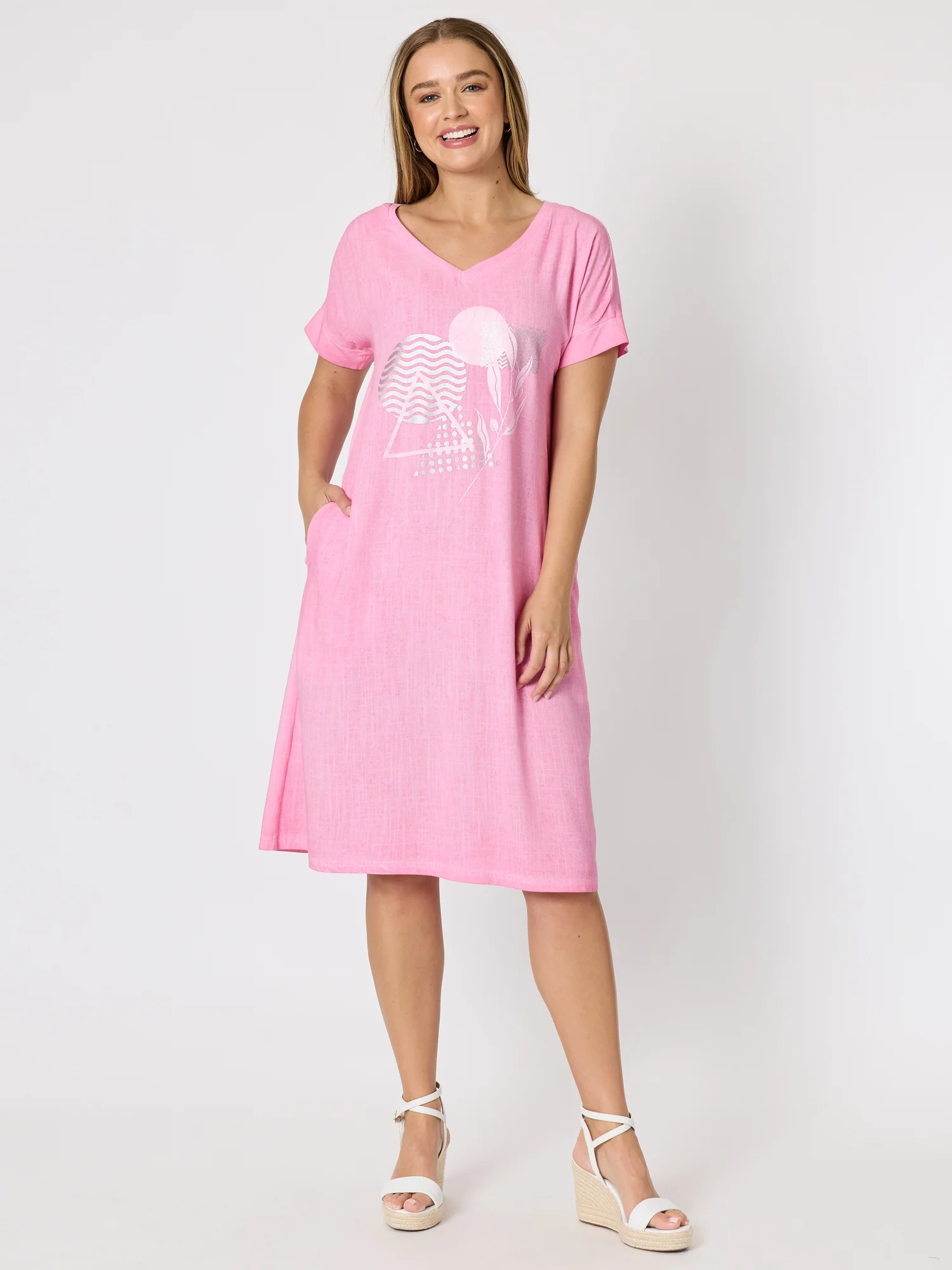 The Elements Dress - Pink