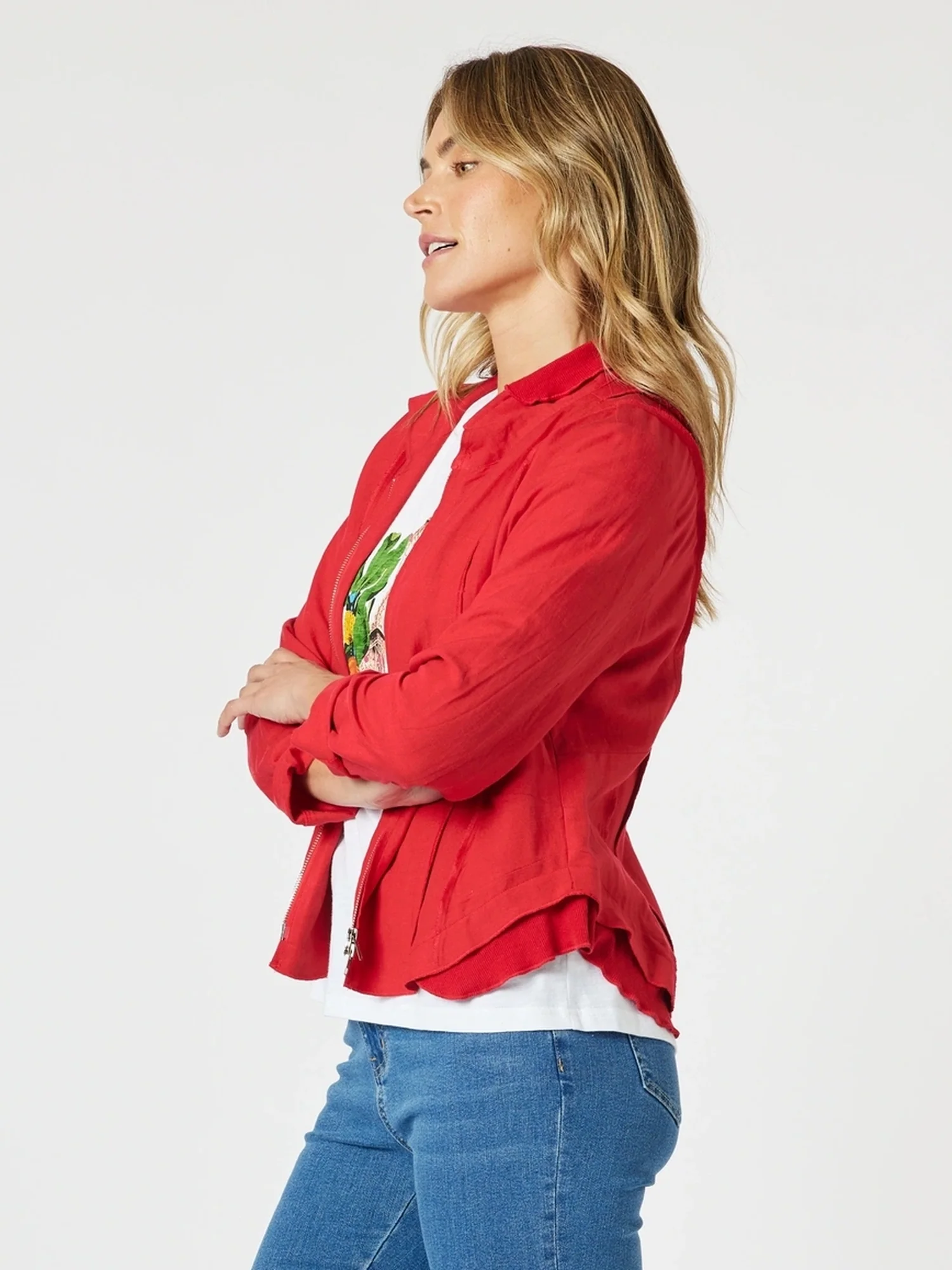 Lino Le Marais Jacket - Red