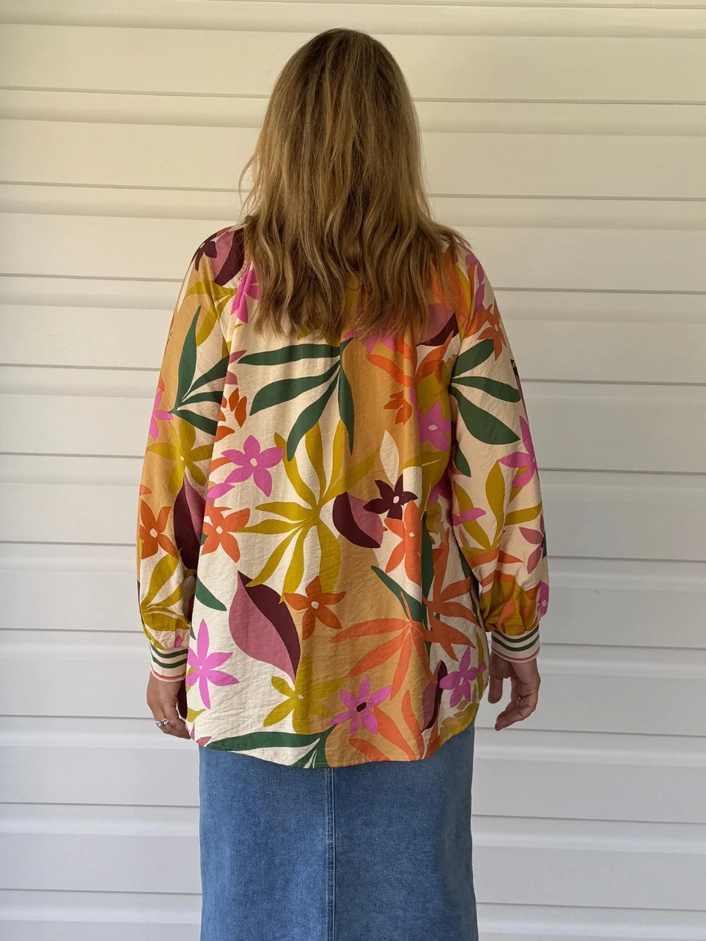 Promenade Floral Print Top - Multi