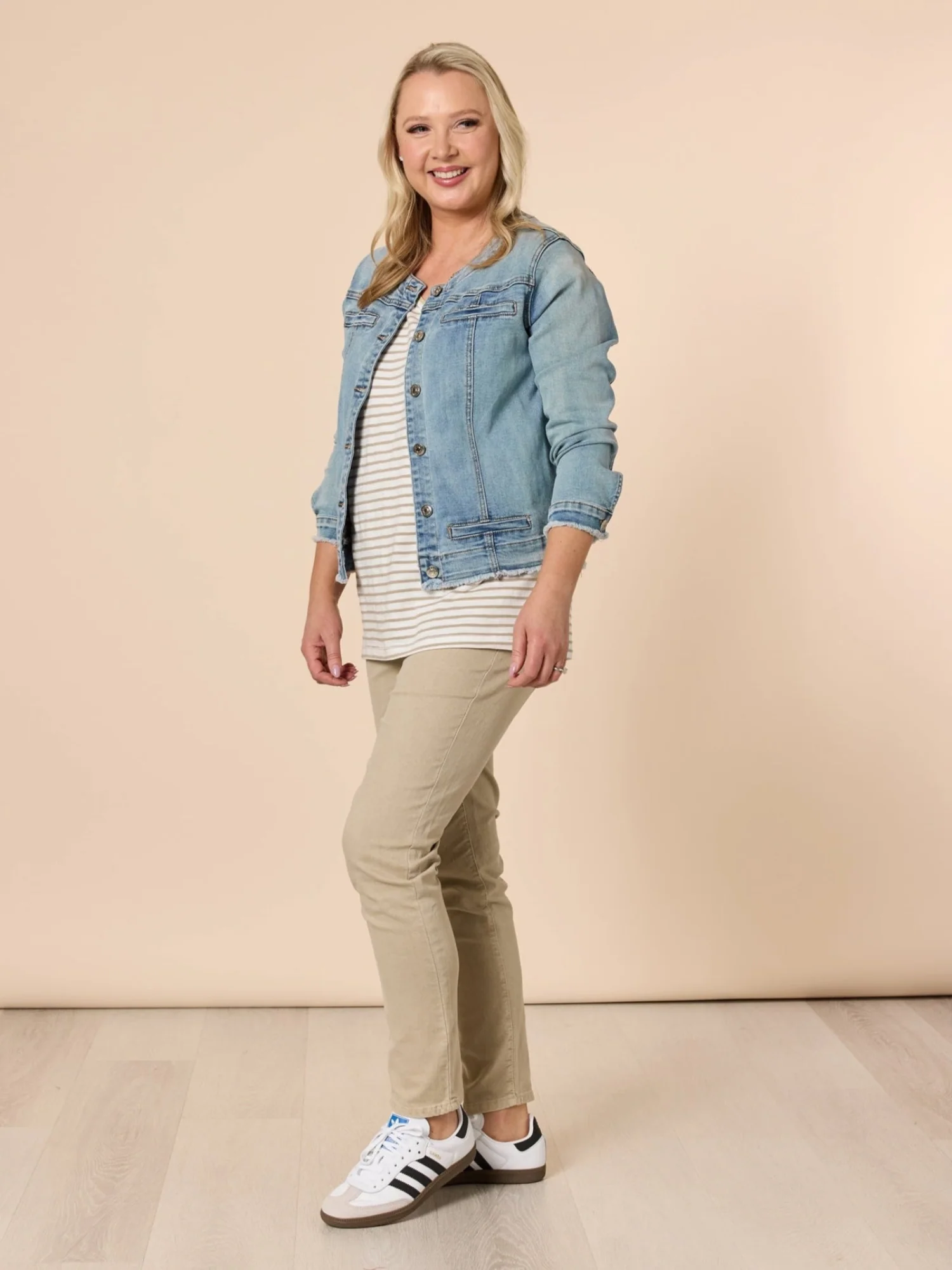 Chicago Slim Leg Jean - Natural