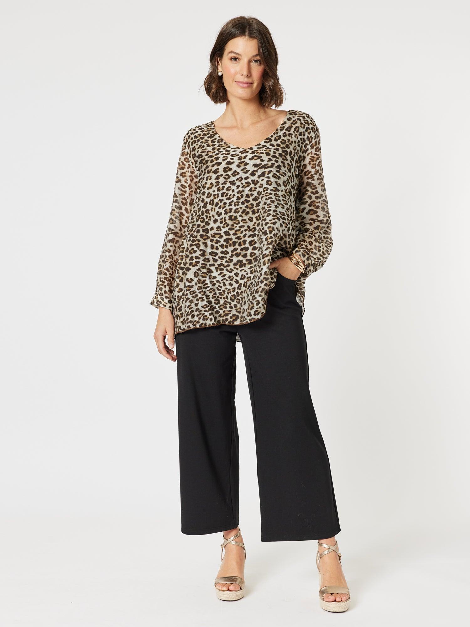 Safari Print Top - Animal