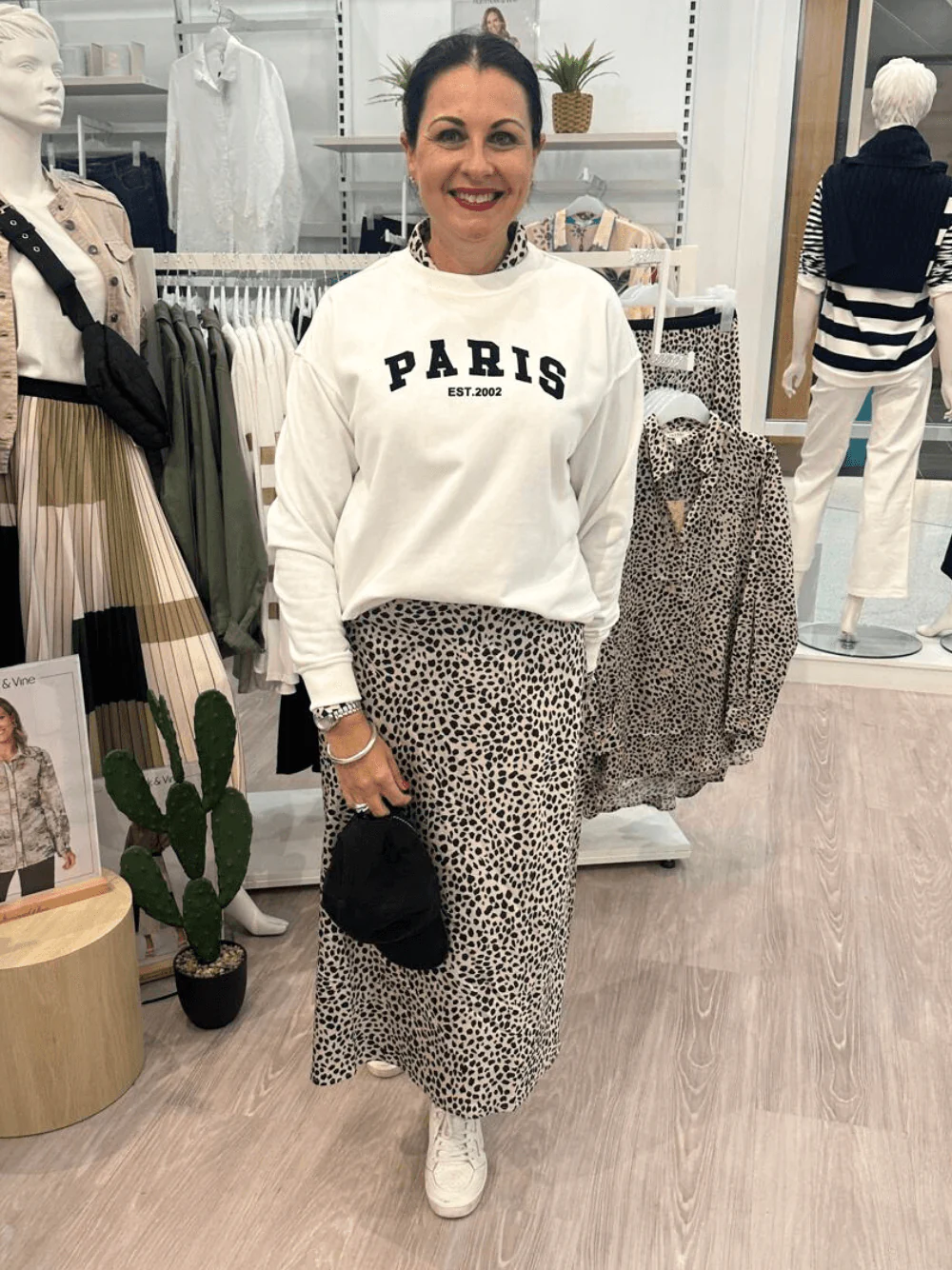 Paris Sweatshirt - White
