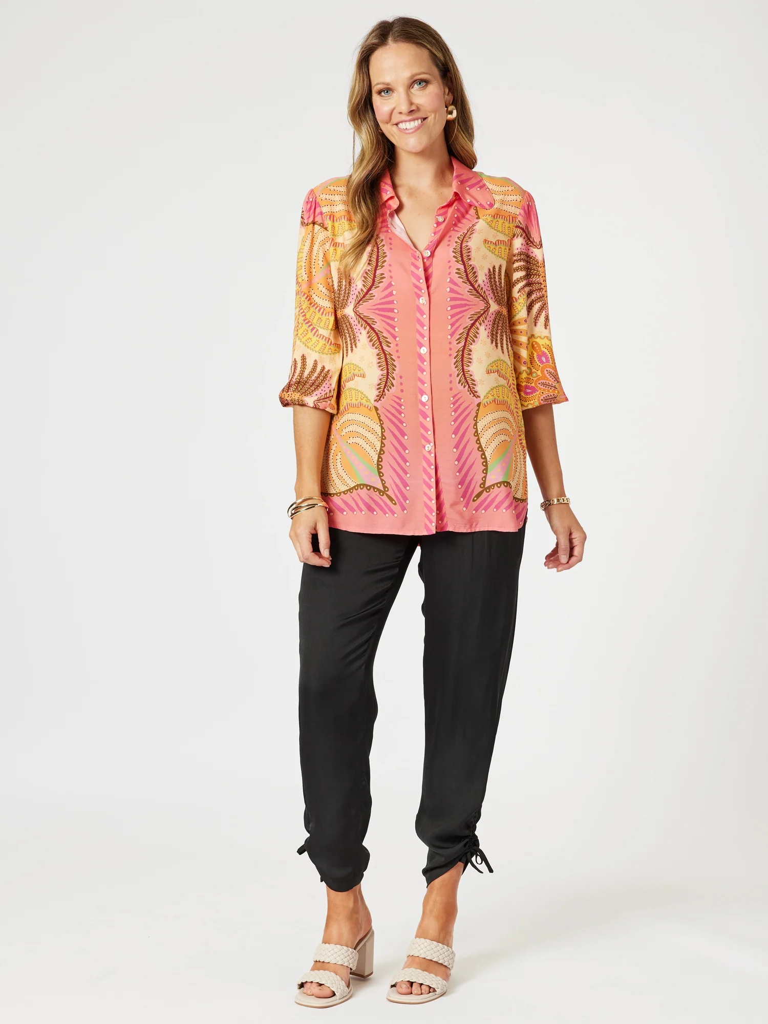 Bellagio Floral Print Shirt - Multi