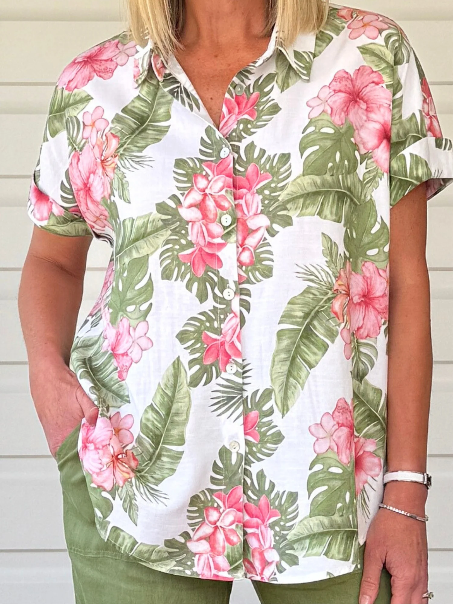 Caledonia Floral Print Shirt - Multi