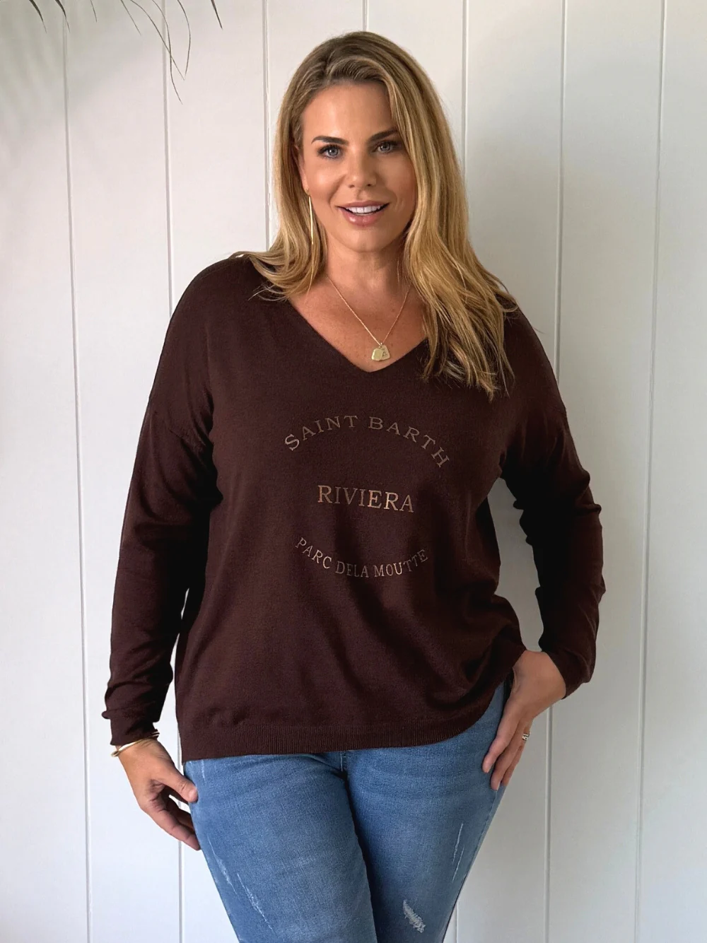 Saint Barth Knit - Chocolate