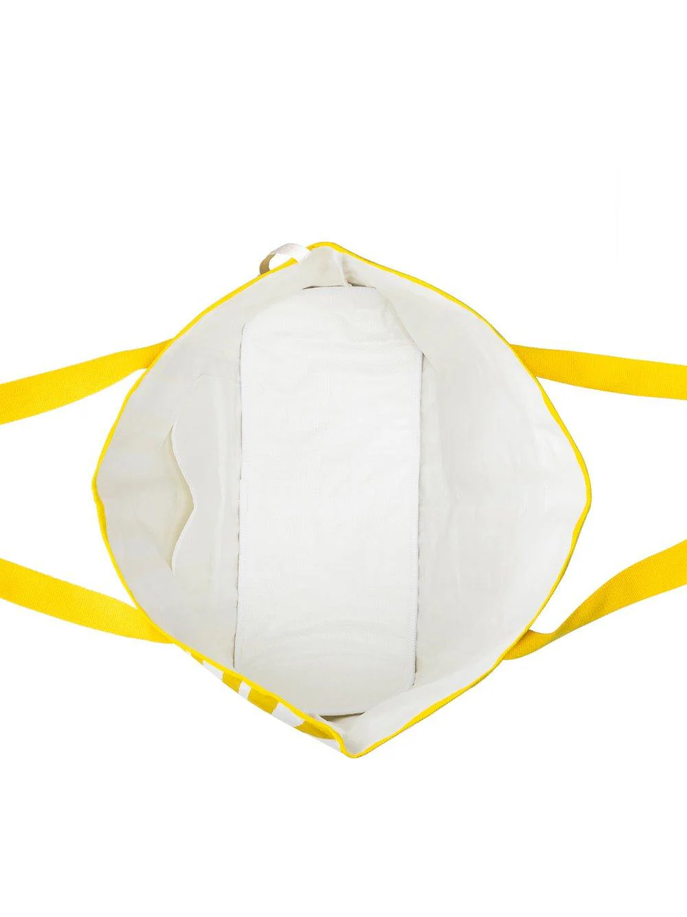Sabbia Beach Bag Large - Yellow Stripe