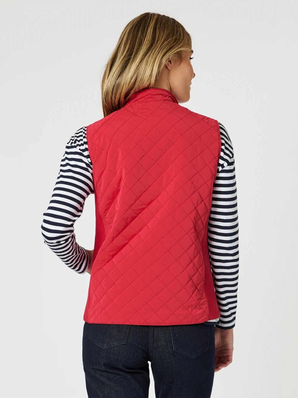Brighton Puffer Vest - Red