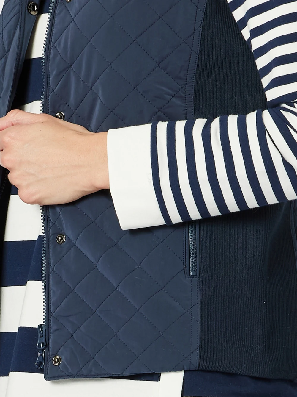 Brighton Puffer Vest - Navy