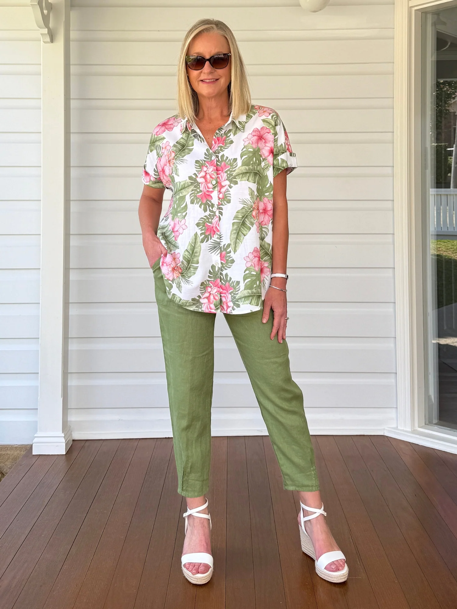 Caledonia Floral Print Shirt - Multi