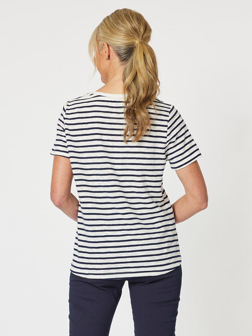 Classic Stripe T-shirt - Navy