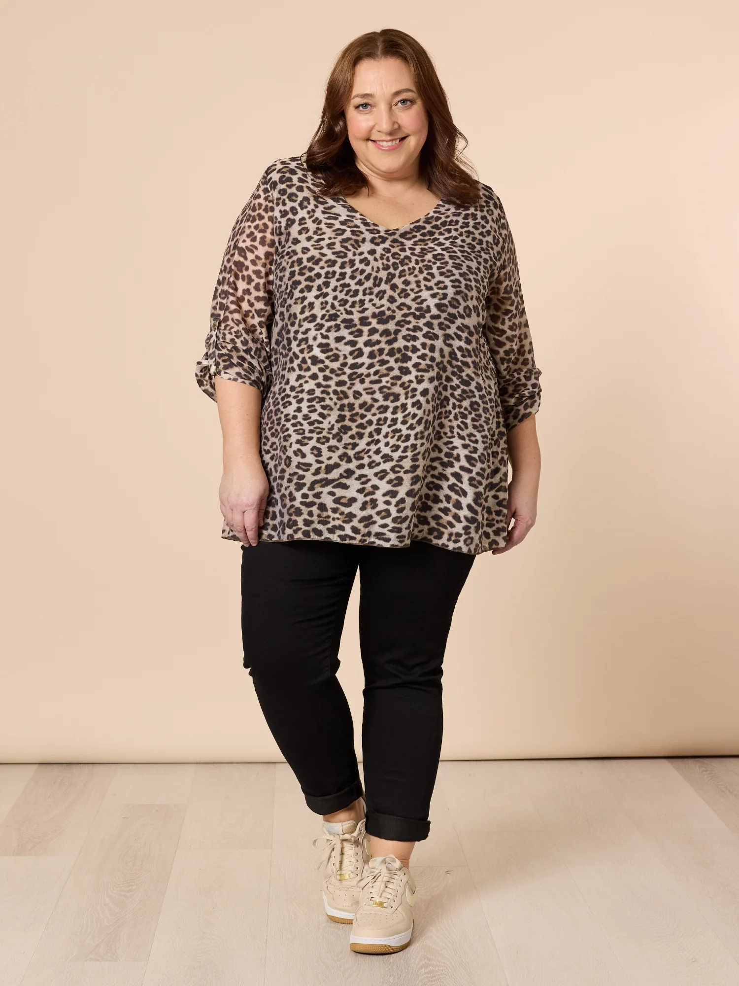 Safari Print Top - Animal