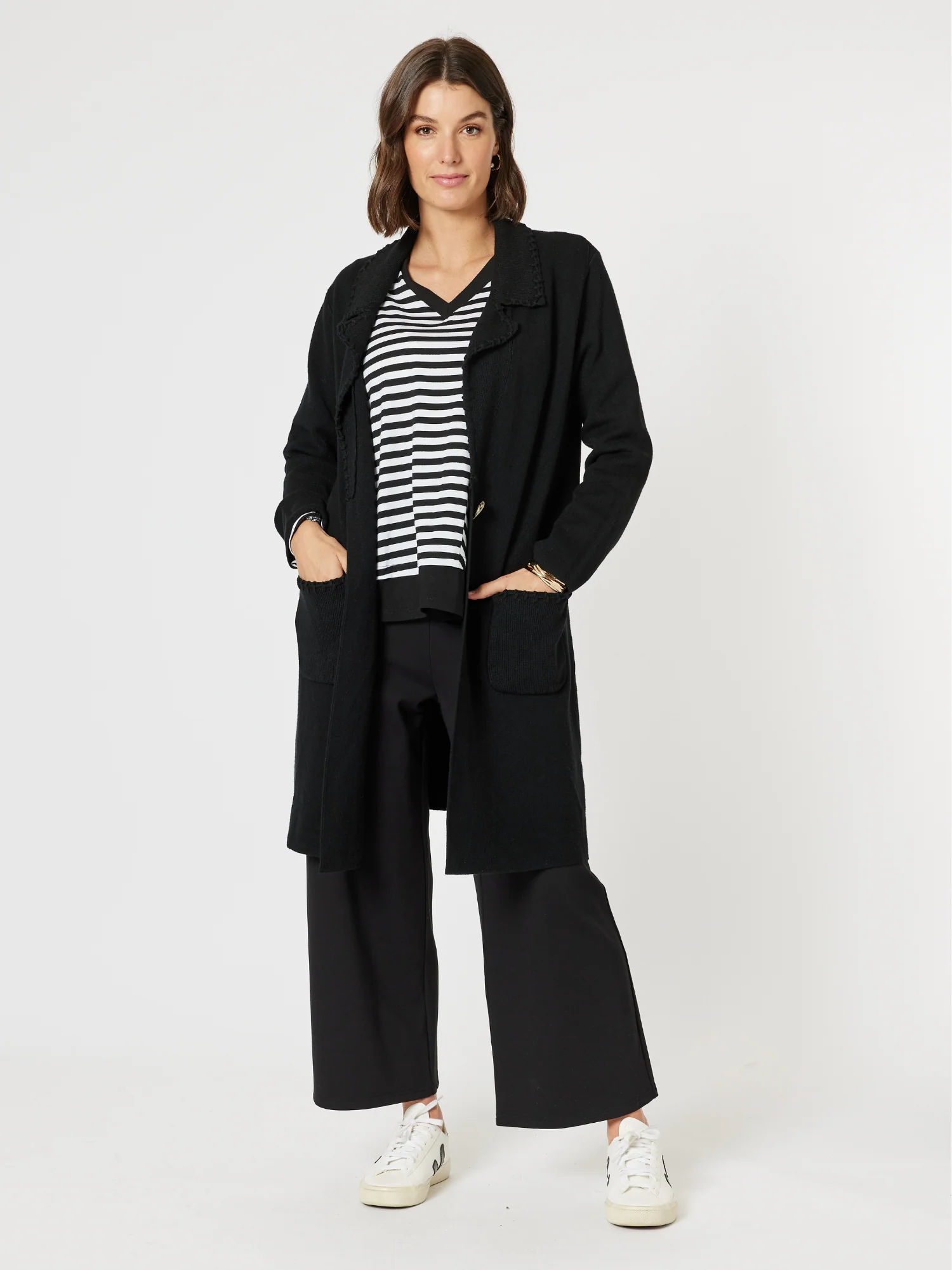 Cosy Coatigan - Black