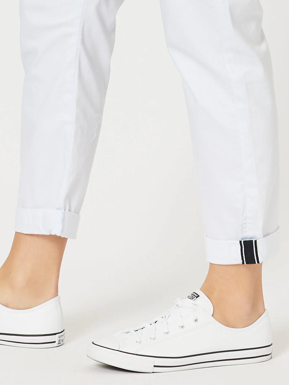 Isabella Cotton Pant - White