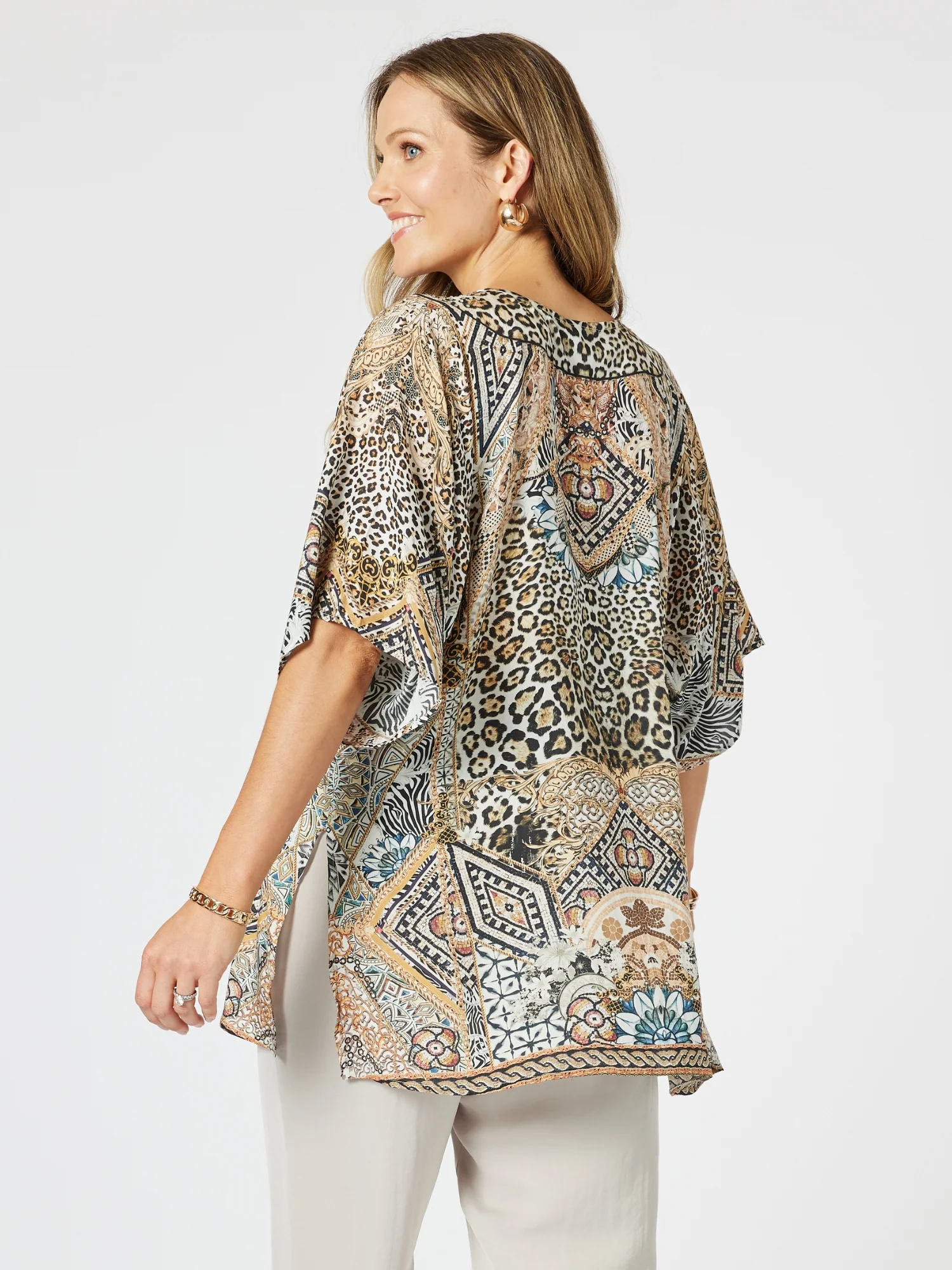 Emerson Animal Print Top - Animal