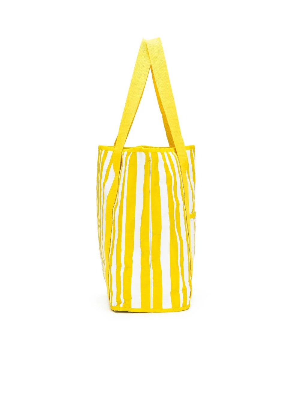 Sabbia Beach Bag Small - Yellow Stripe