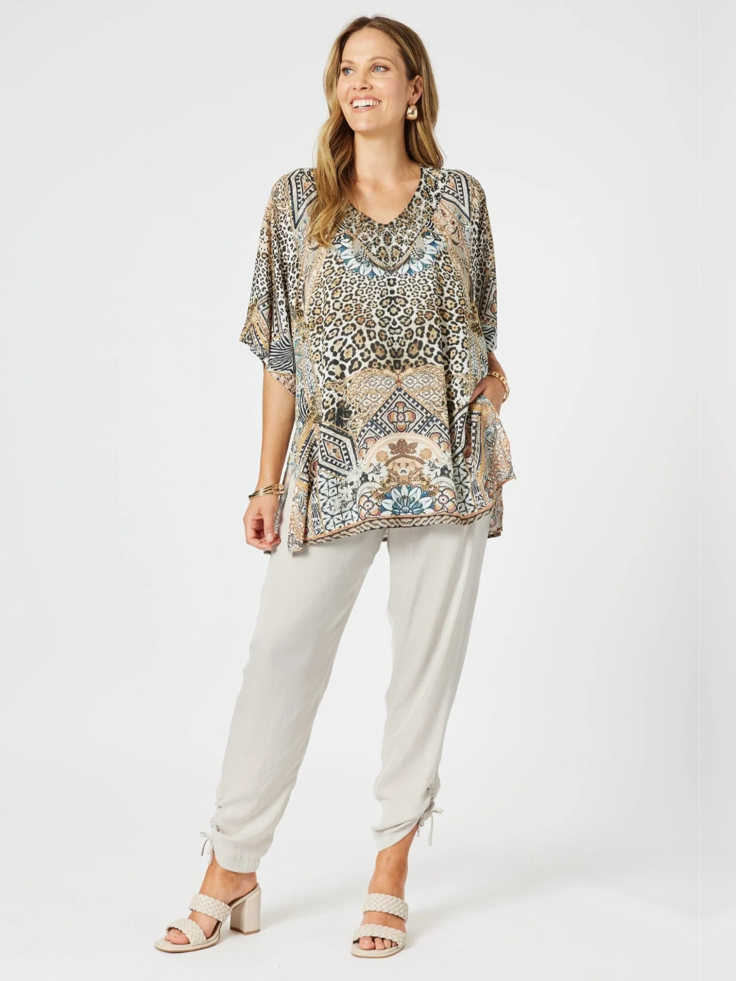 Emerson Animal Print Top - Animal
