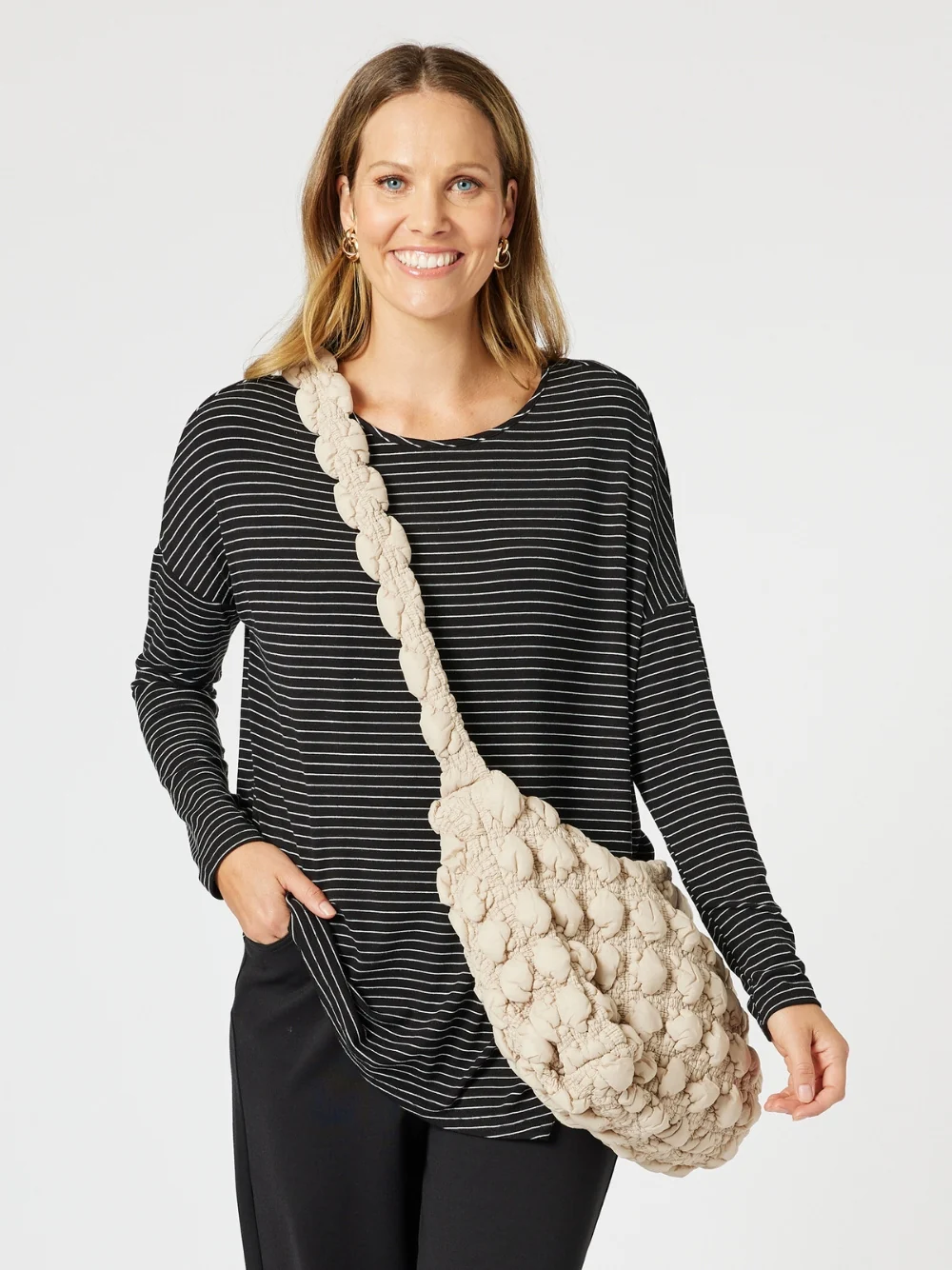 Off the Grid Puffer Bag - Natural