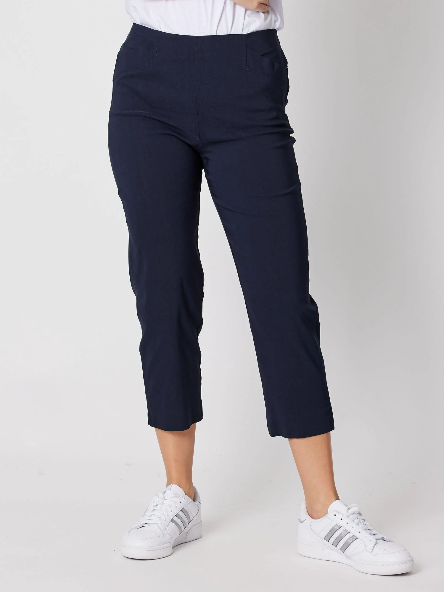Zara Stretch Pant - Navy