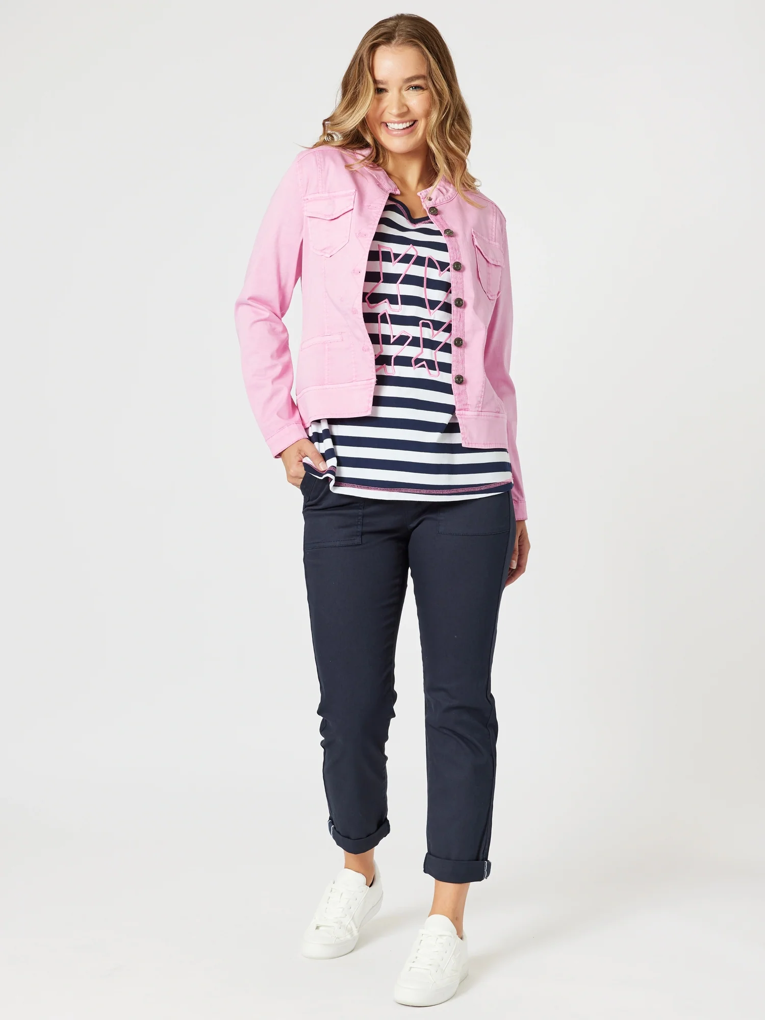 New Isabella Pant - Navy