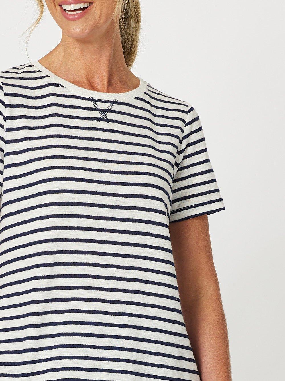 Classic Stripe T-shirt - Navy