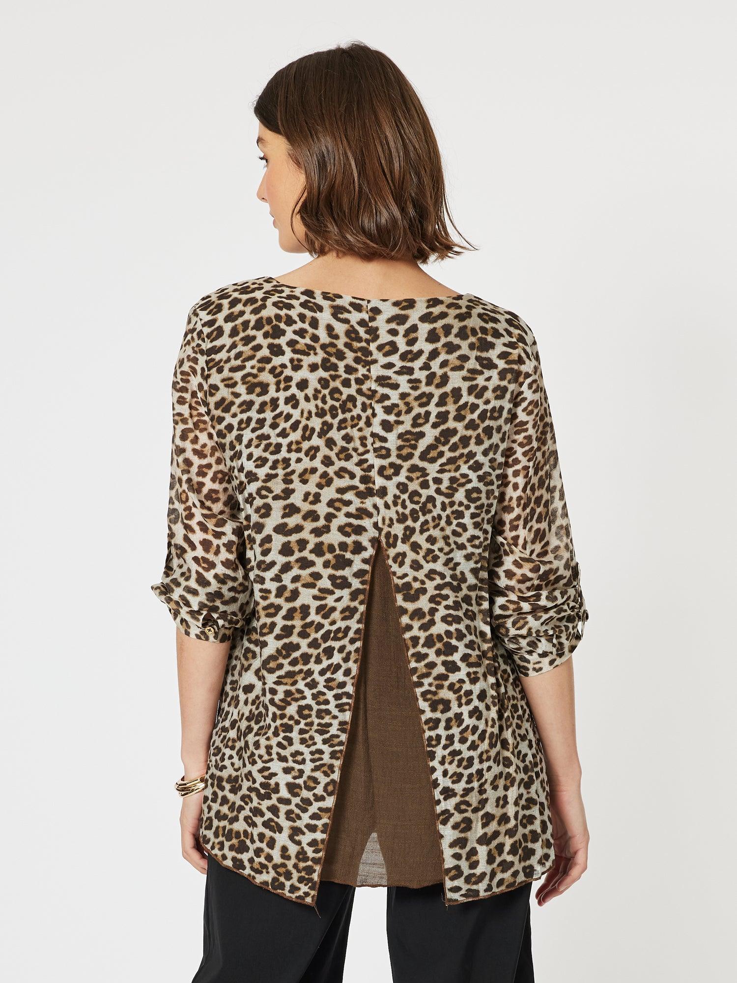 Safari Print Top - Animal