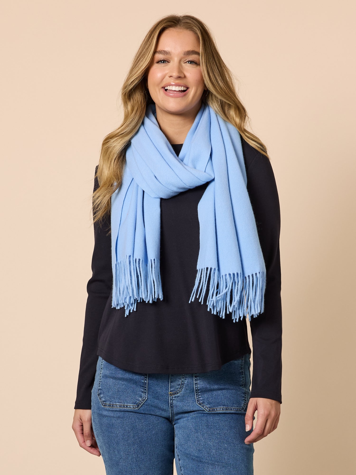 Cosy Scarf - Blue