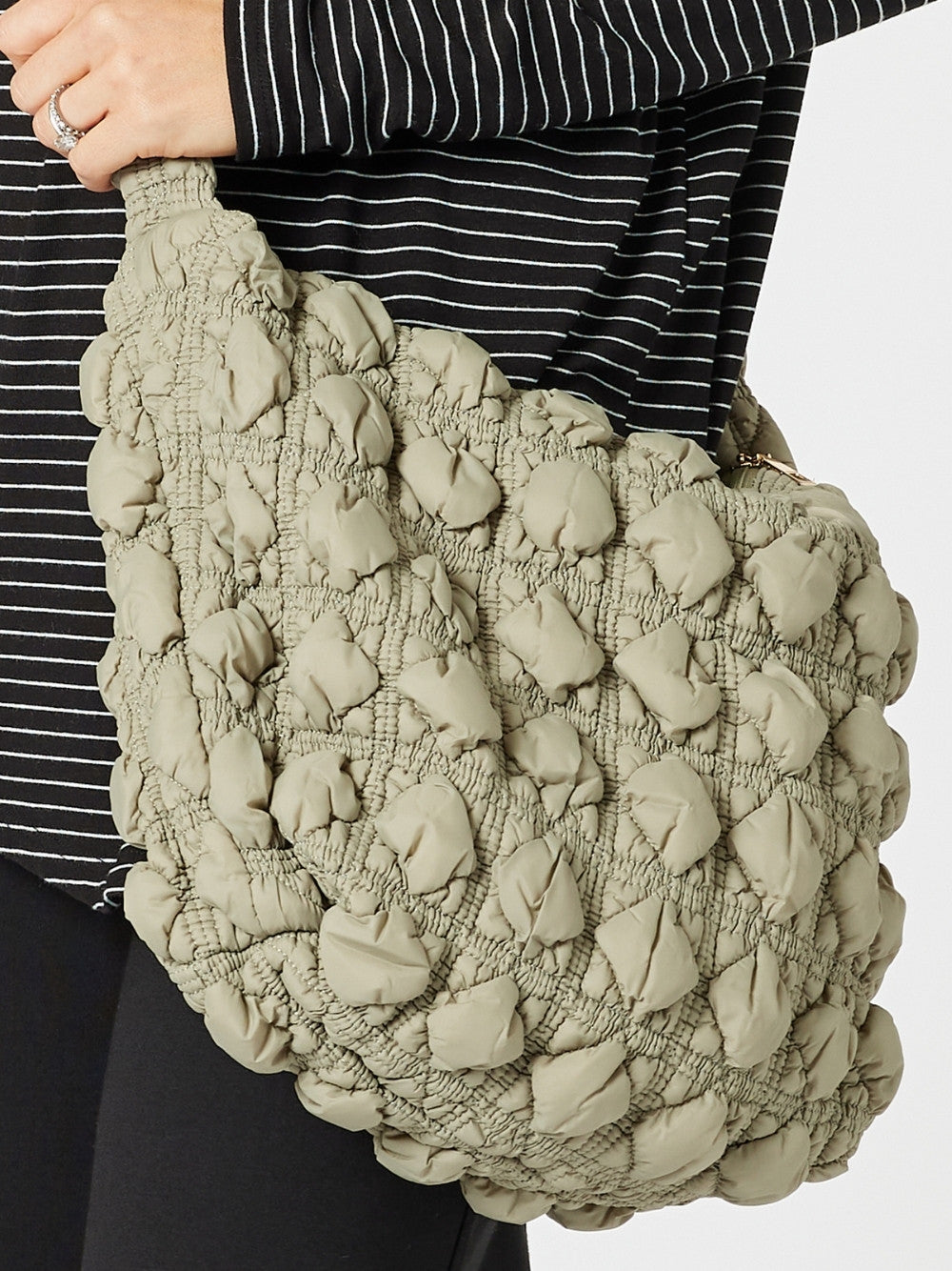 Off the Grid Puffer Bag - Khaki