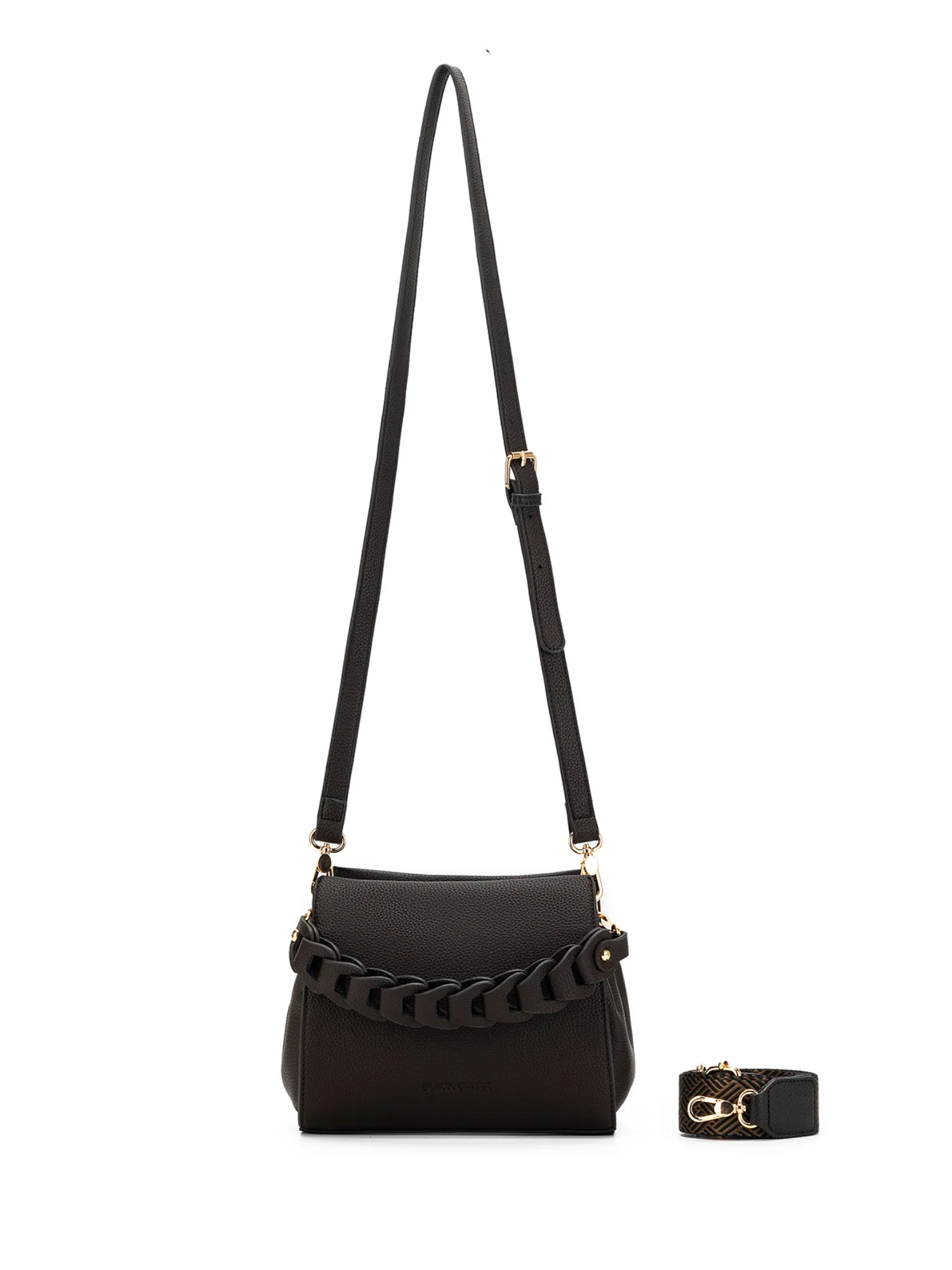 Lua Plait 3 Compartment Handbag - Coco