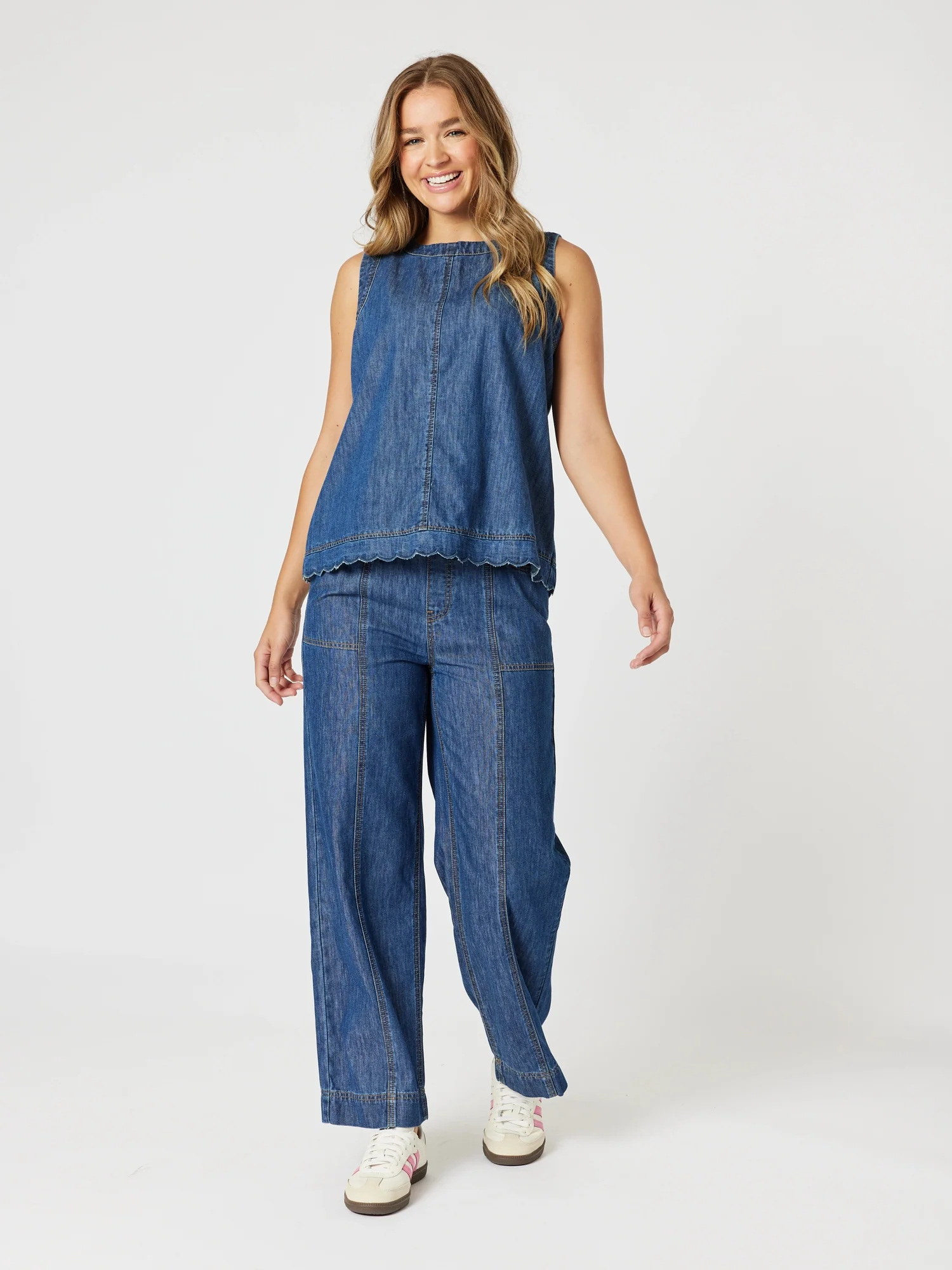 Charli Straight Leg Denim Jean - Denim