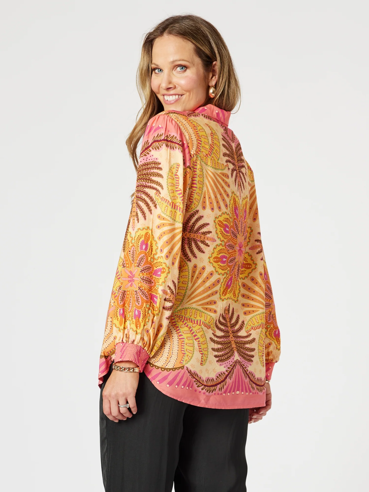 Bellagio Floral Print Shirt - Multi