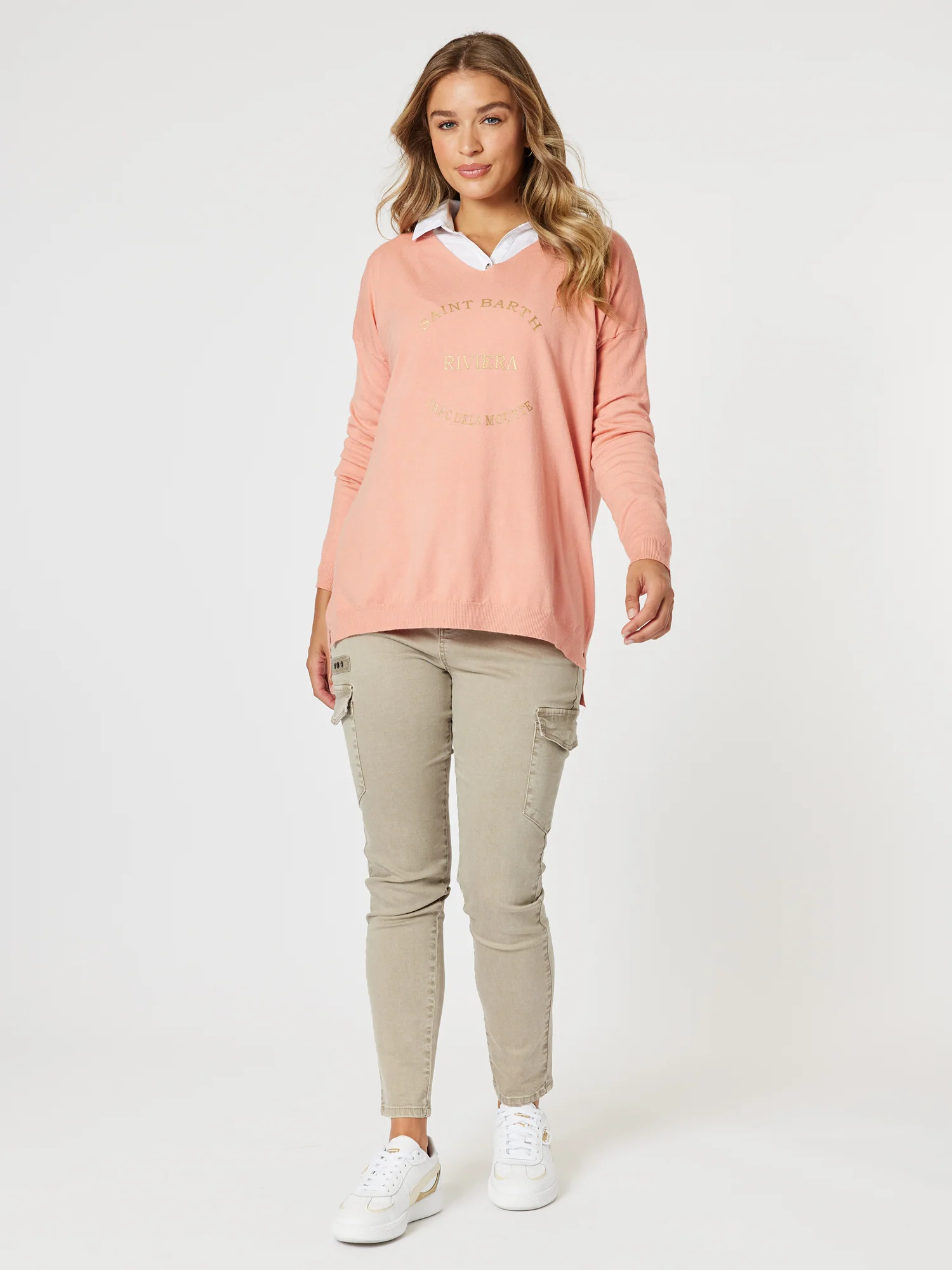 Saint Barth Knit - Coral